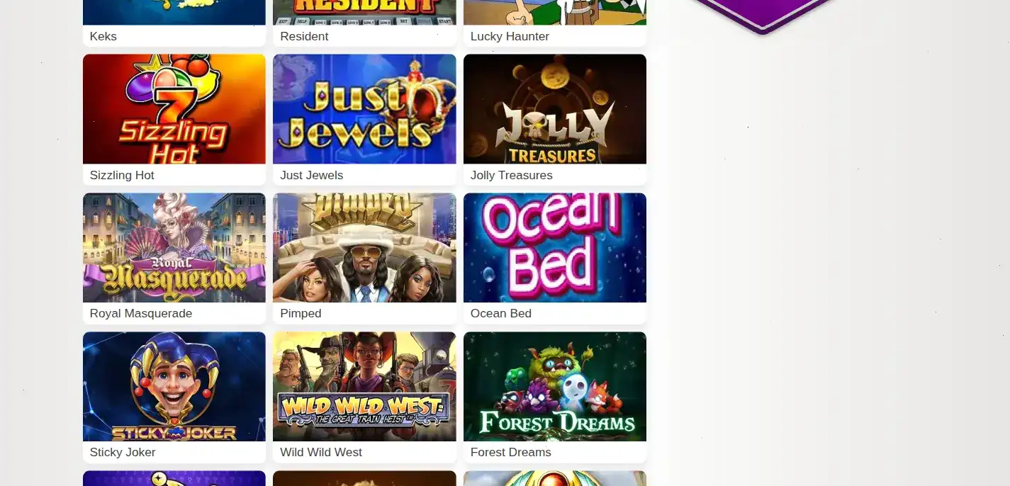 Мобильная версия Fair Spin casino
